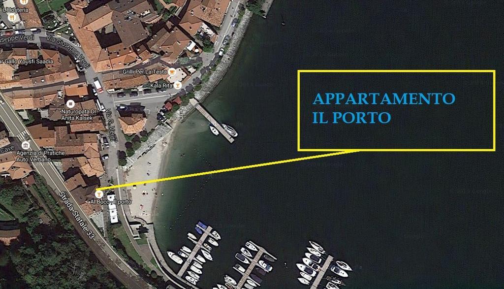 Appartamento Il Porto Baveno Exteriör bild